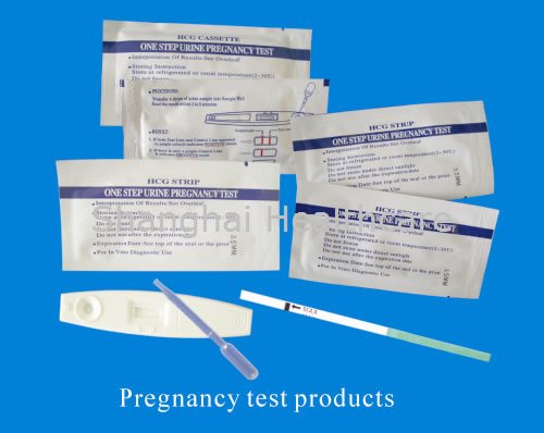 Pregnancy test products