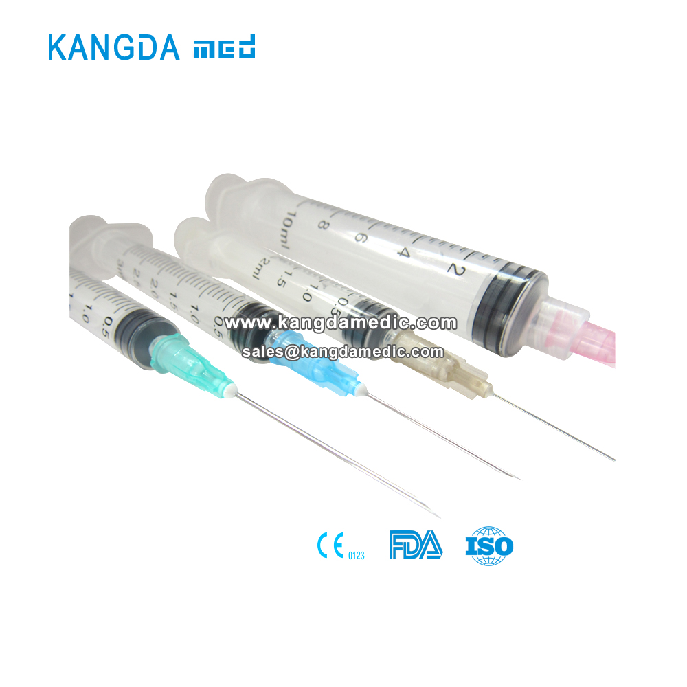 Three-Part Syringe Luer Lock Tip FDA 510k Approval
