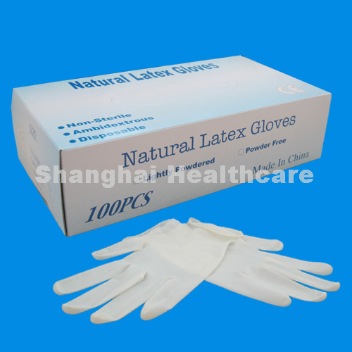 natural latex gloves
