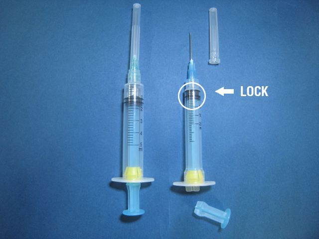 STERILE AUTO-DESTRUCT SYRINGES FOR SINGLE USE