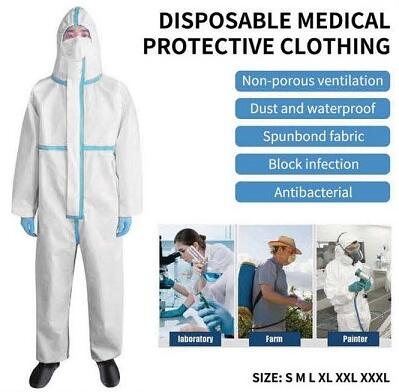 Isolation gown Medical Disposable Protective Overall 